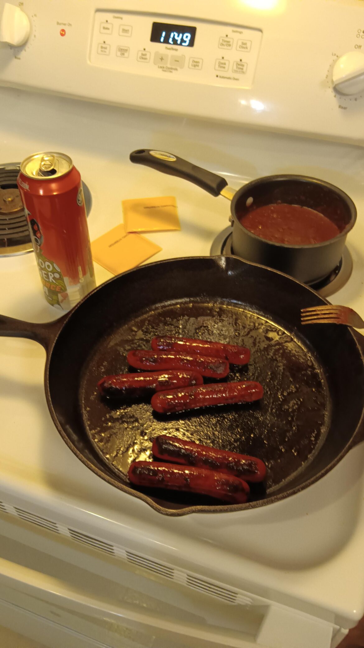 I wish someone would shoot me in the face. Hotdogs again