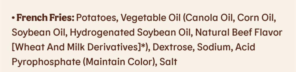 Burger King fries in Canada are no longer vegetarian, now contain beef flavouring