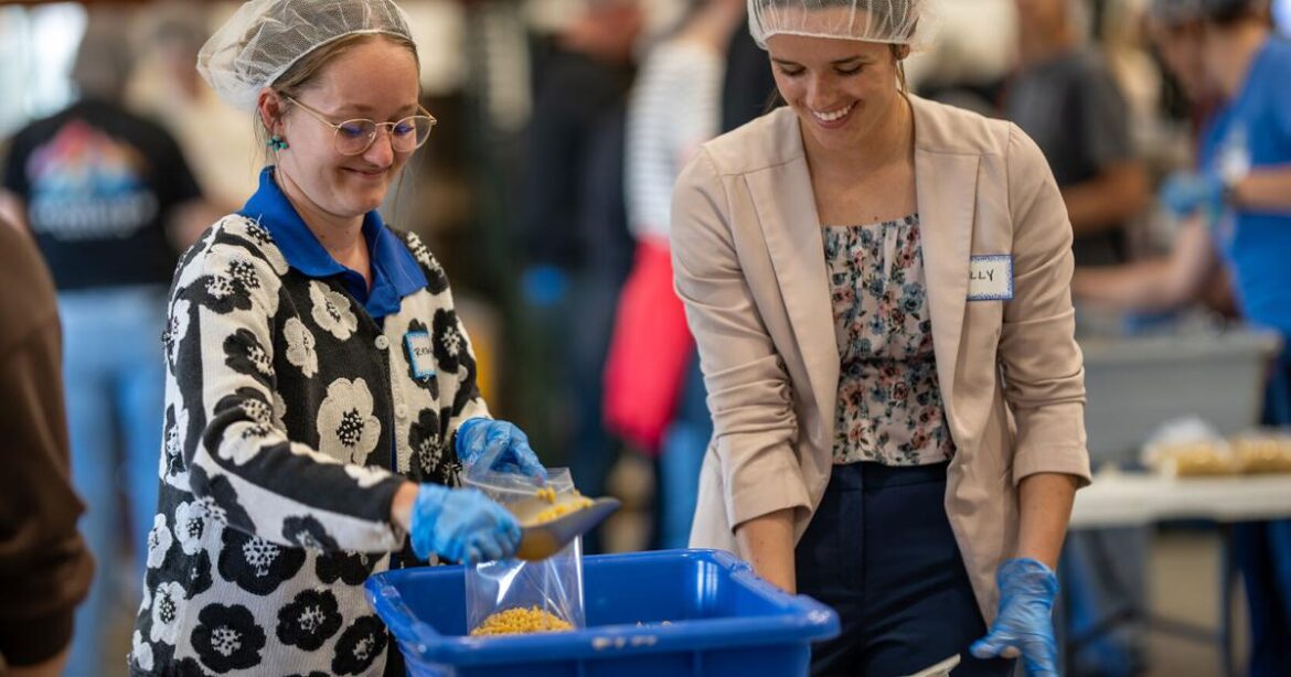 D51 volunteer day helps out at food bank | Western Colorado