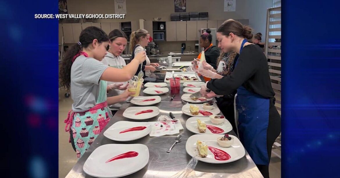West Valley High students cook for Greater Spokane Incorporated dinner | Spokane News