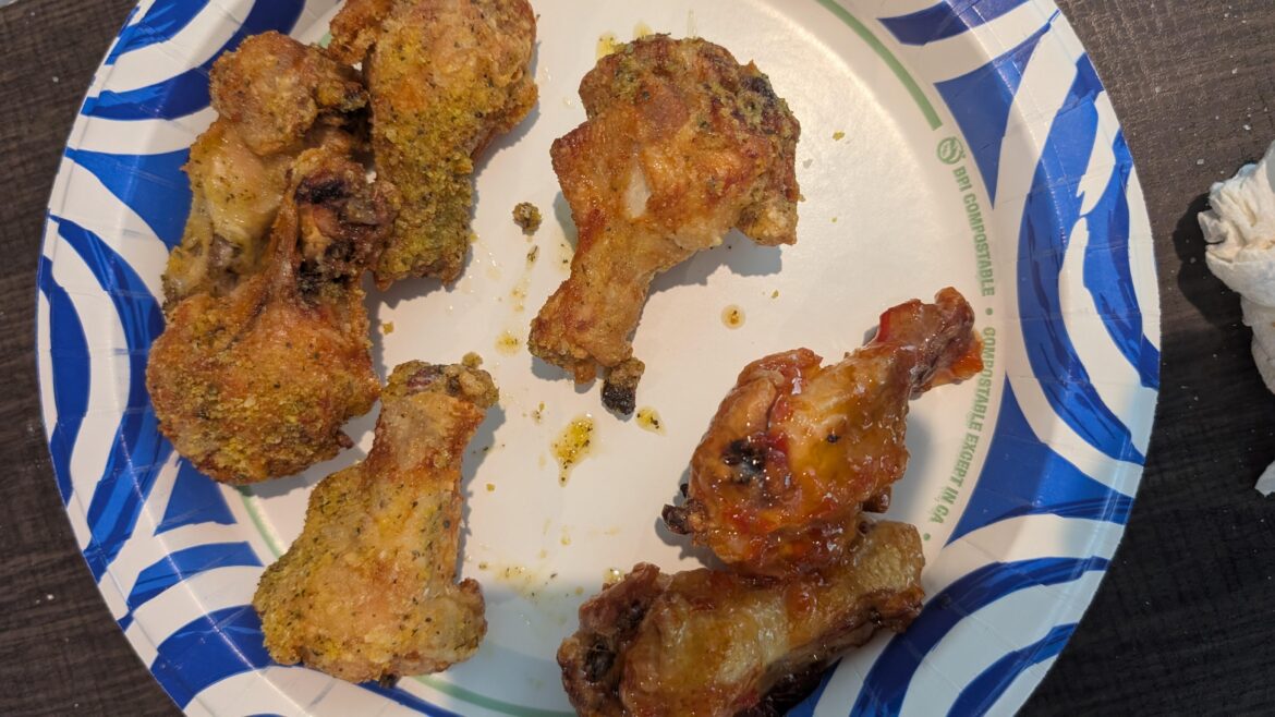 Lemon pepper and sweet chili