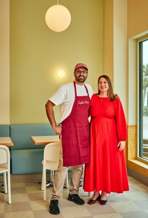 Safta’s Table owners Alon and Emily Shaya. (Courtesy: Christian Harder)