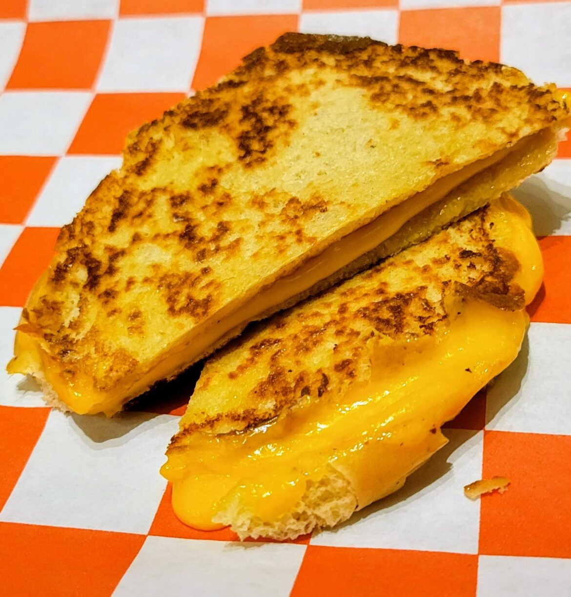 Grilled Cheese on Potato Bread