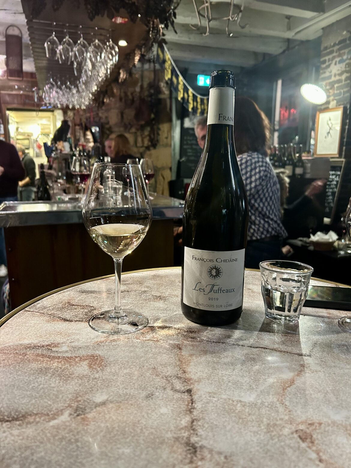 Wine bar in Lyon - François Chidaine tasting Les Tuffeaux 2019