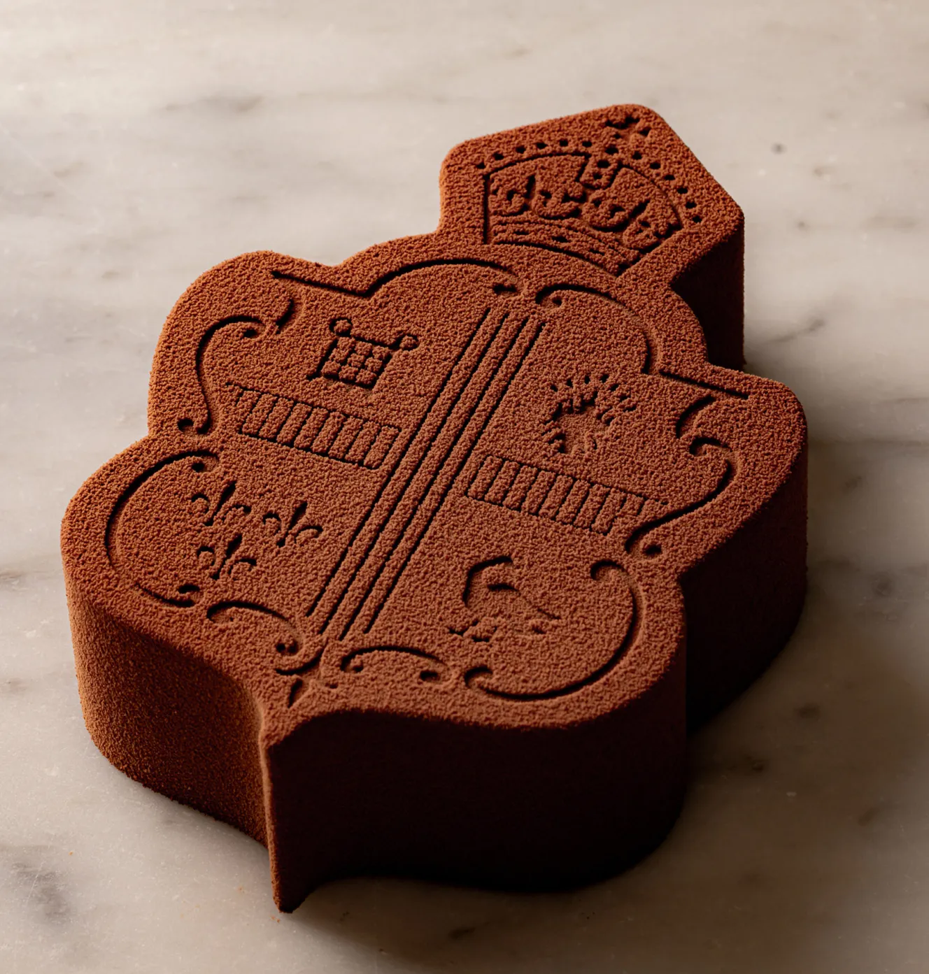 Claridge’s Crest chocolate cake at Art Space Café.