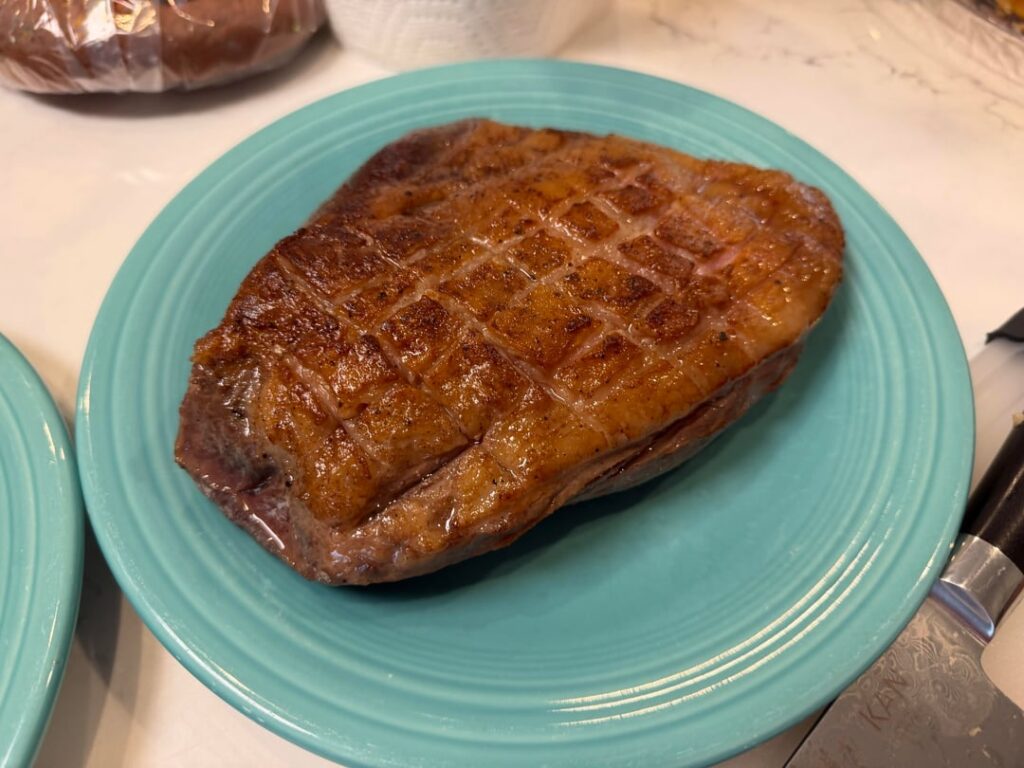 Picanha/Sirloin Cap 137F 3.5 hours Picanha/Sirloin Cap 137F 3.5 hours