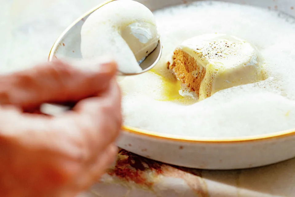 Via Aurelia's sformato di funghi. (Eric Wolfinger)