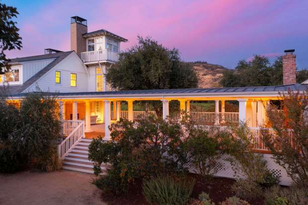 A St. Helena estate at 1010 Big Tree Road that once housed the Charles Shaw Winery is listed for $35 million. (Ned Bonzi)