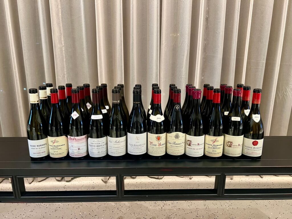 Vosne-Romanée 1er Crus Tasting Dinner in Shanghai