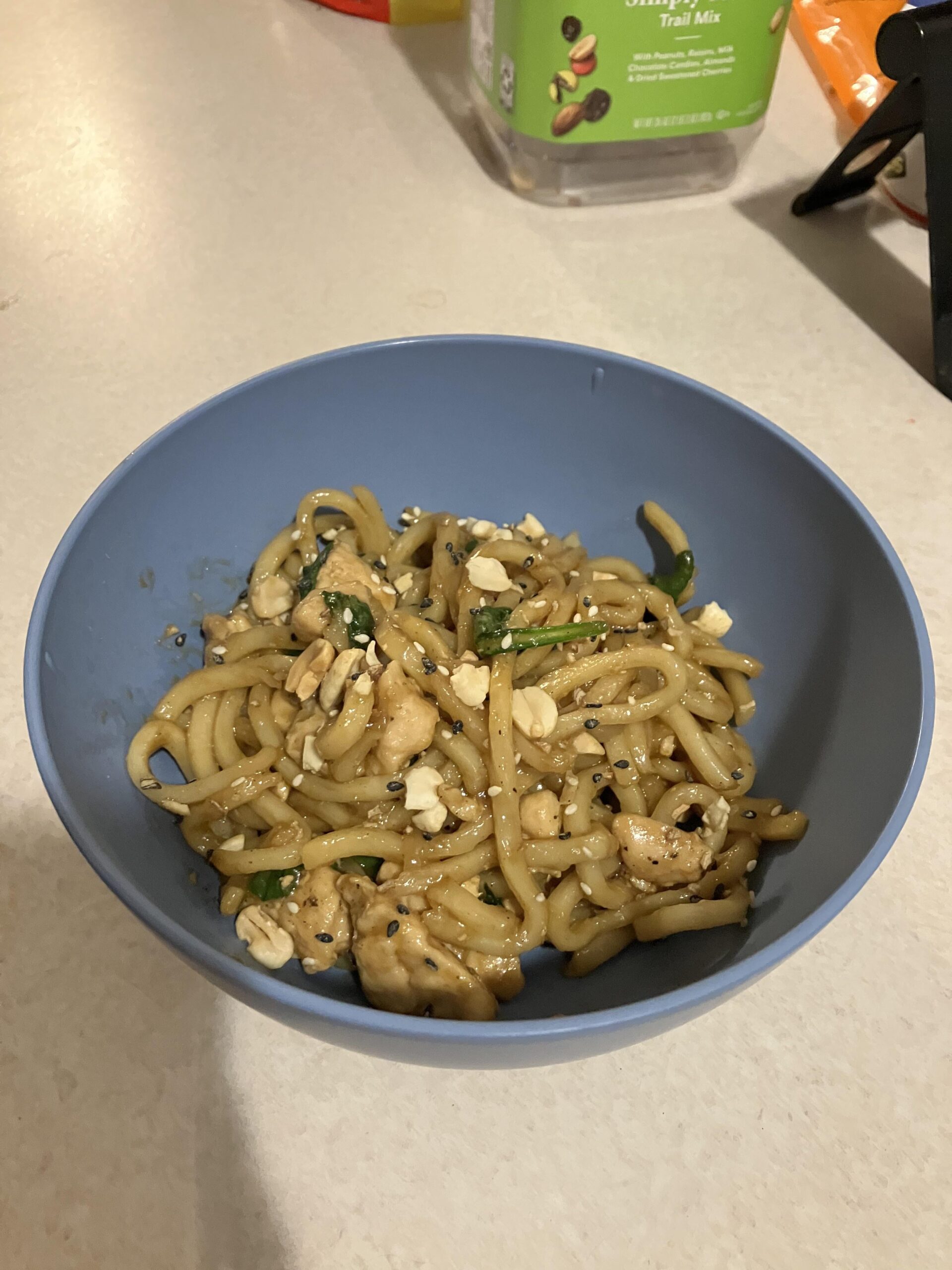 Low-Lift Chicken Udon Stir-Fry - Dining and Cooking
