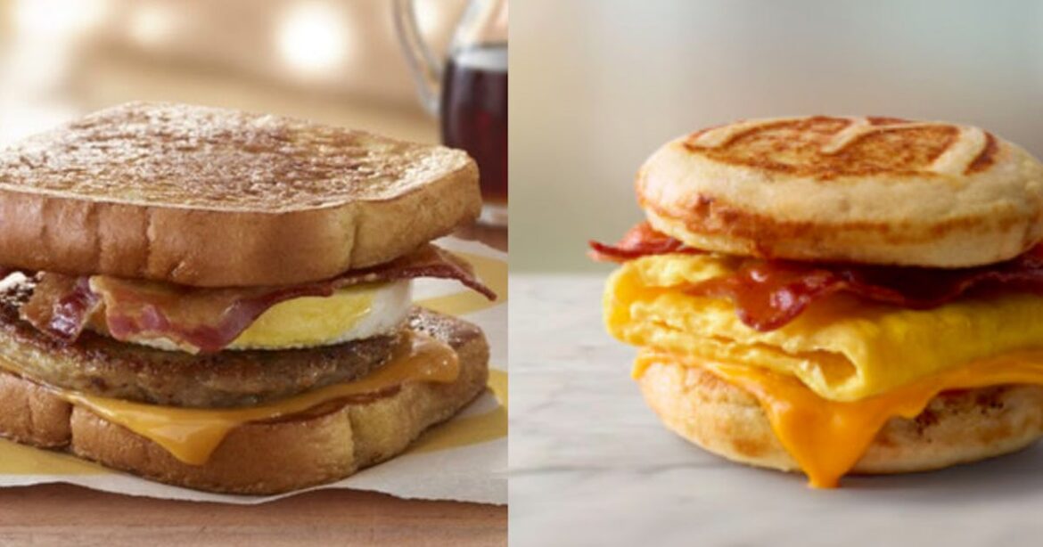 Here's How McDonald's' French Toast McGriddle Compares To The Original Sandwich