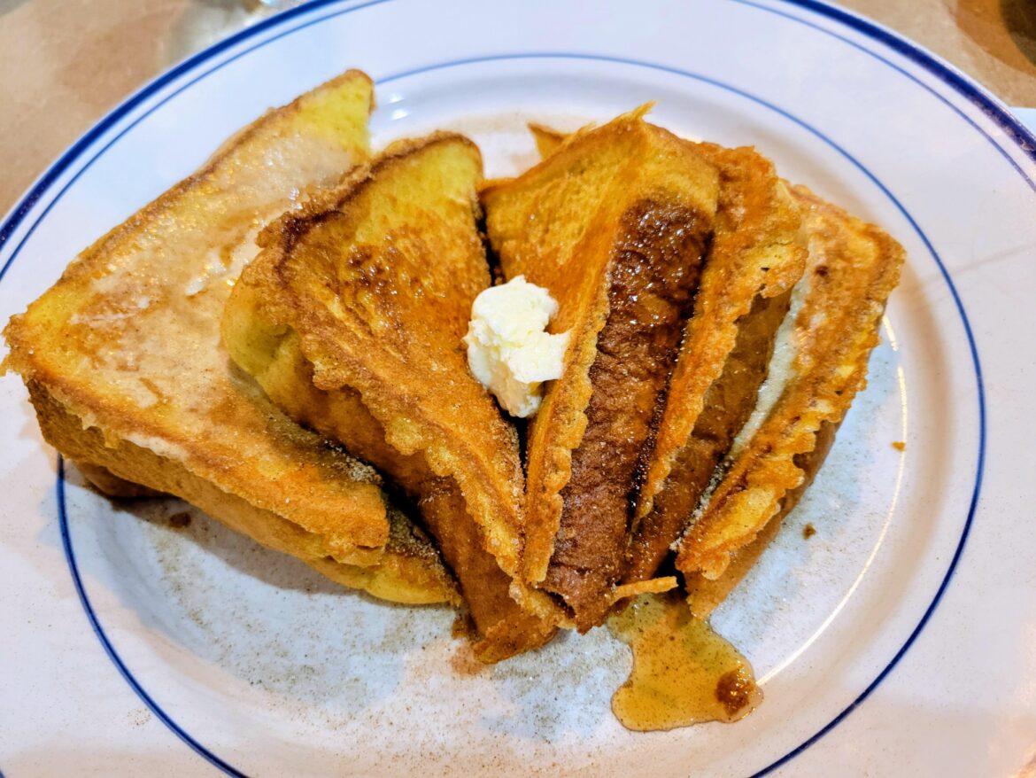 French toast platter