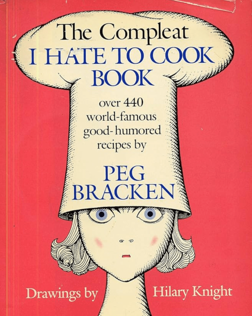 peg, bracken, cookbook, feminism, 1960s