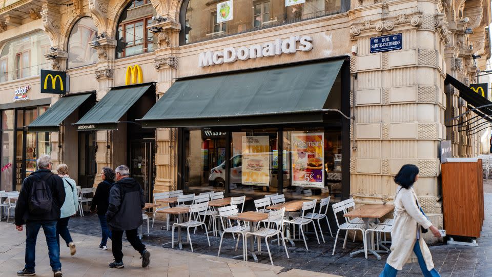 McDonald's, seen here in Bordeaux, France, first entered the French market in 1979. The classic American fast food chain has its eye on expanding further in France. - Klaas Jan Schraa/iStock Unreleased/Getty Images