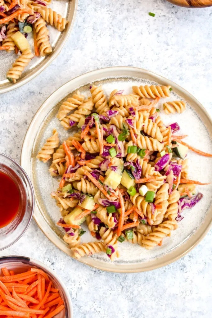 Protein Packed Thai Pasta Salad