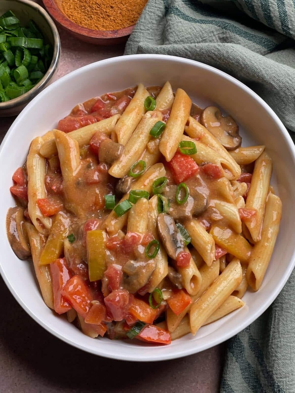 Vegan Cajun Pasta