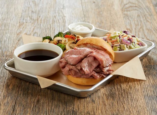 BJ's Restaurant & Brewhouse Classic Prime Rib Dip