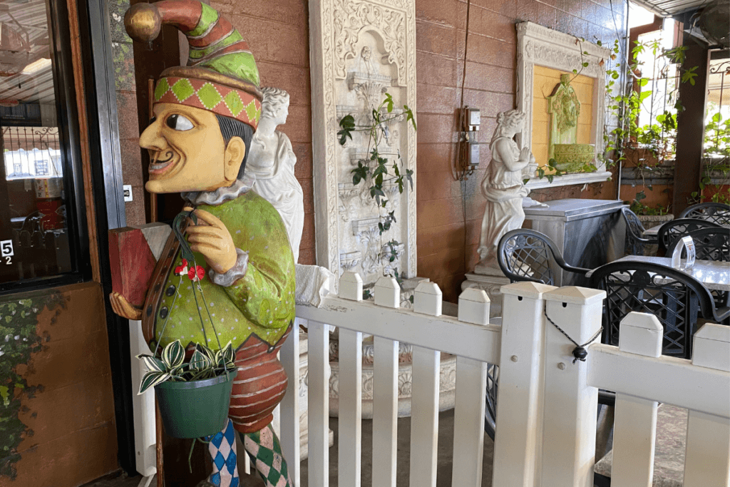 Back Patio at Mazzaro's Italian Market in St. Pete