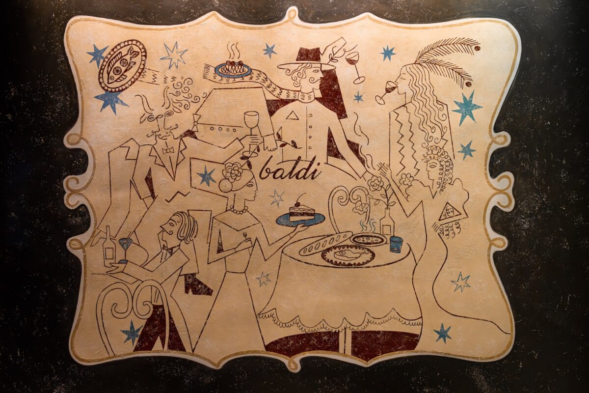 Baldi mural by Drawing Room NYC