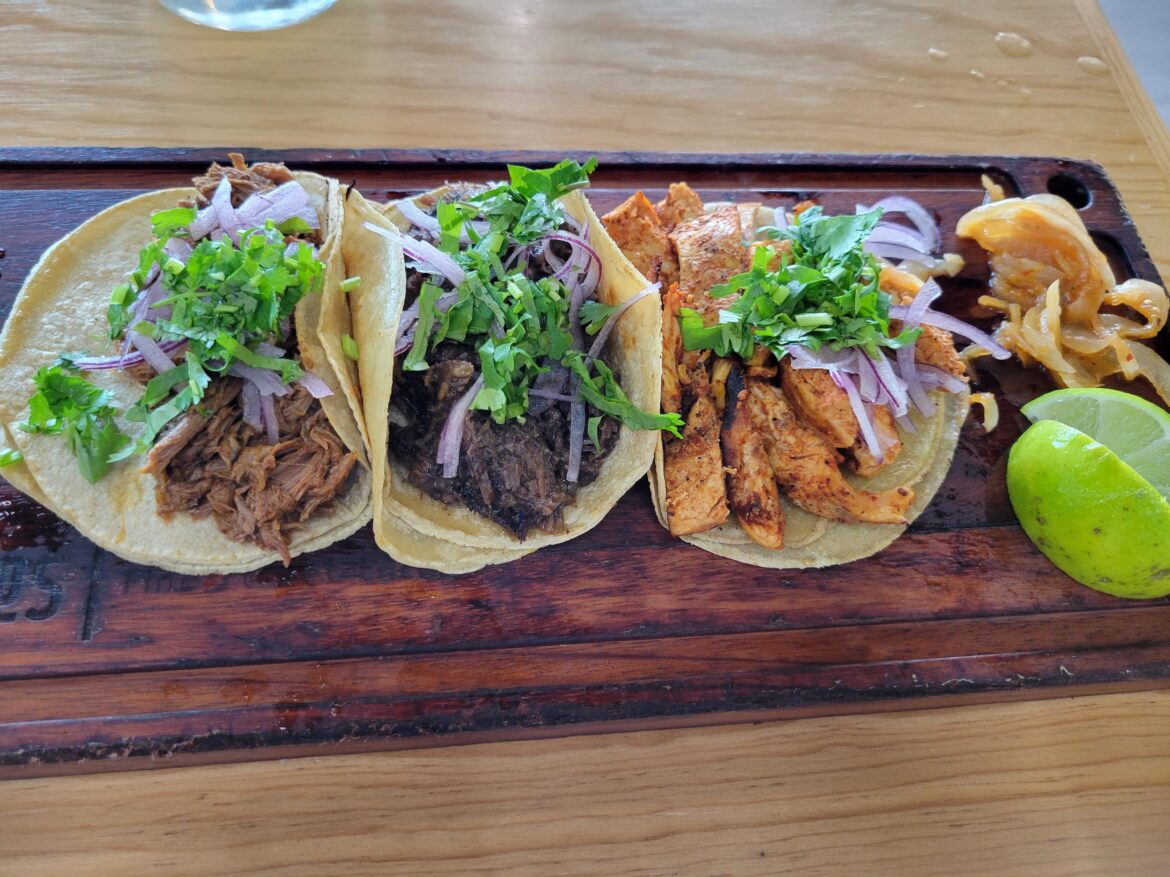 I ate amazing Tacos at Chiludos Fine Street Tacos in Mount Belvieu, TX.