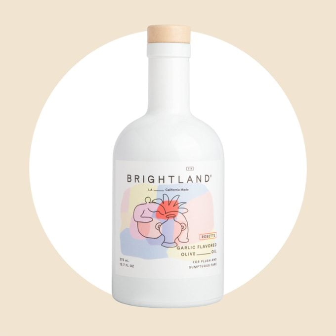 Brightland Rosette Garlic Olive Oil Via Brightland.co A