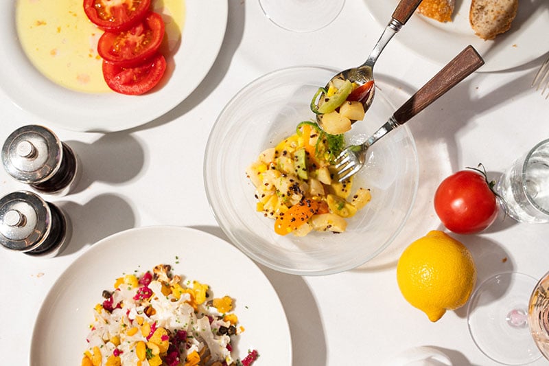 business lunch LPM Abu Dhabi 