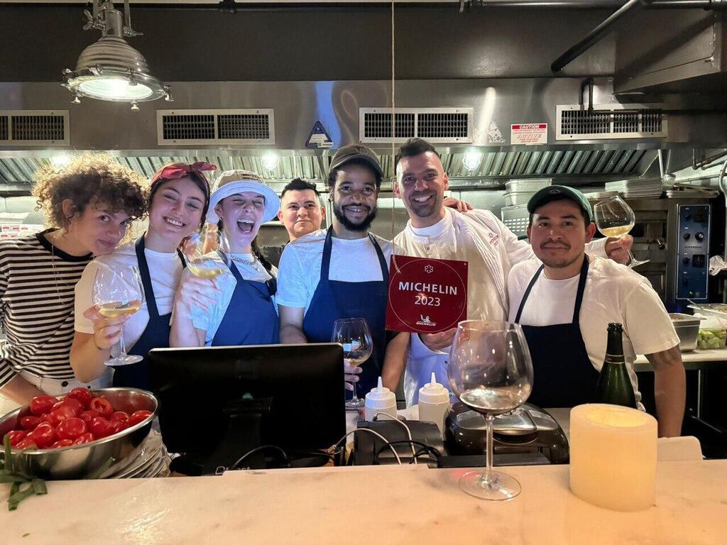 Shmoné restaurant in New York after receiving a Michelin star (Photo: PR) מישלן, מסעדת שמונה ניו יורק