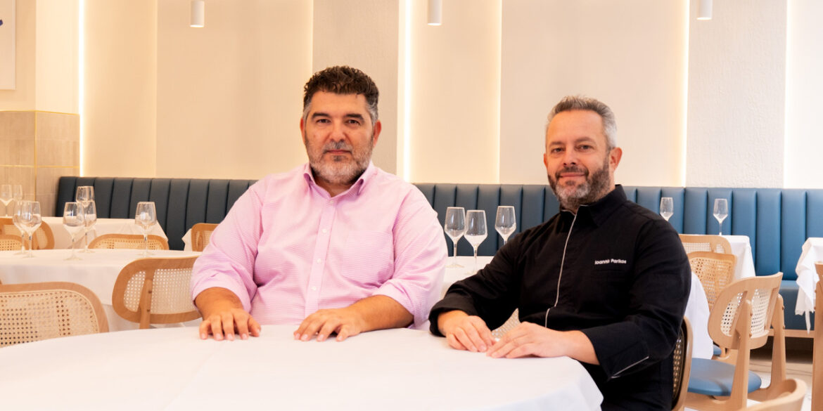 Executive Chef Giannis Parikos of DELOS in Midtown