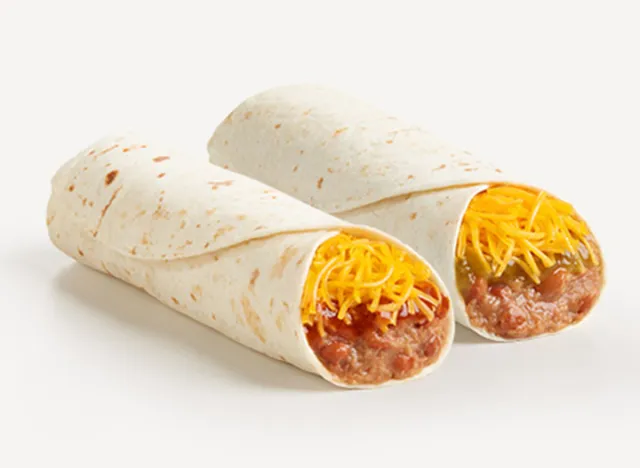 Del Taco Bean & Cheese Burrito
