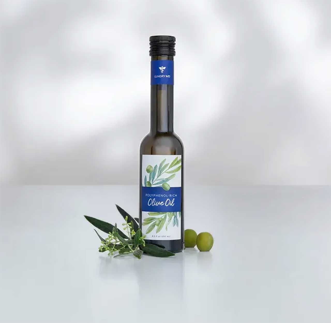 GundryMD Polyphenol Rich Olive Oil; $35.95. gundrymd.com.