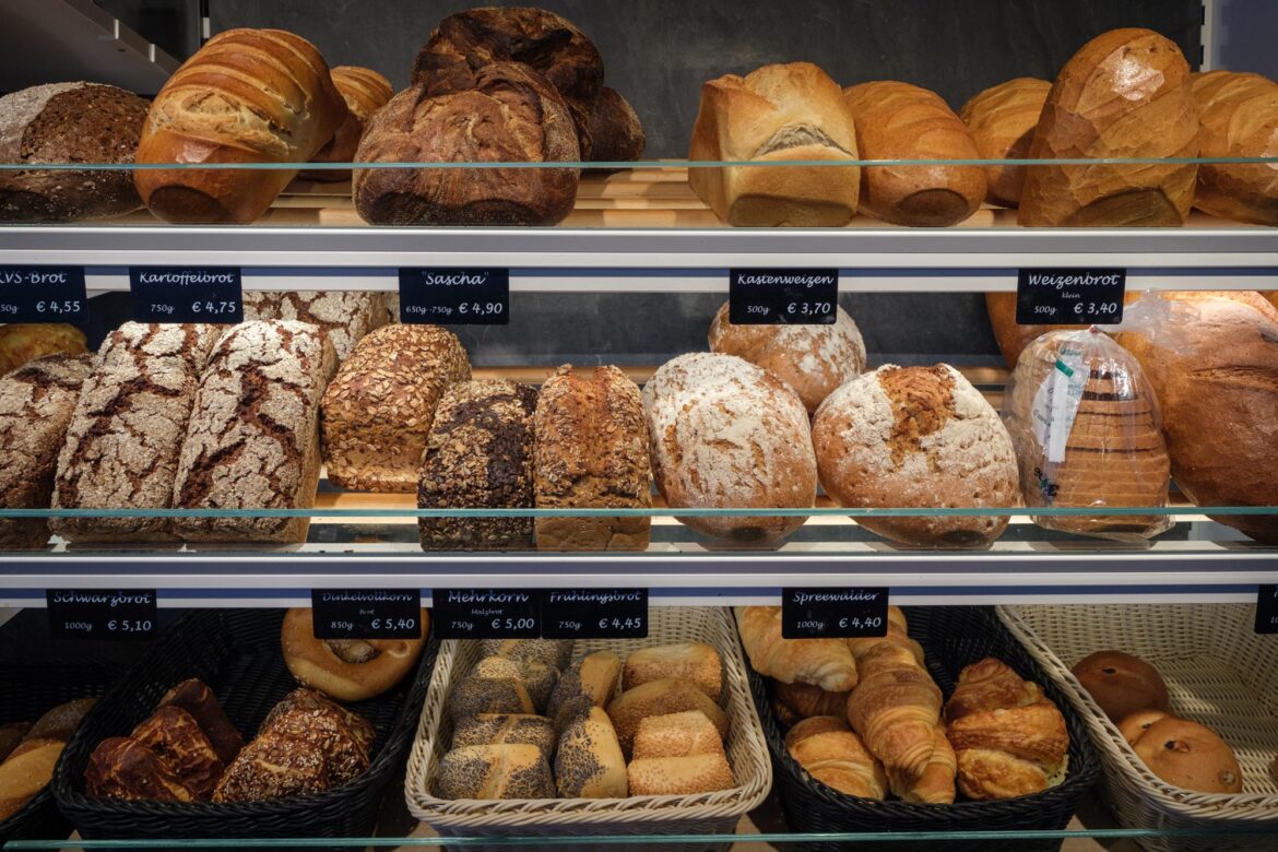 Freshly Baked Breads Bakery Store