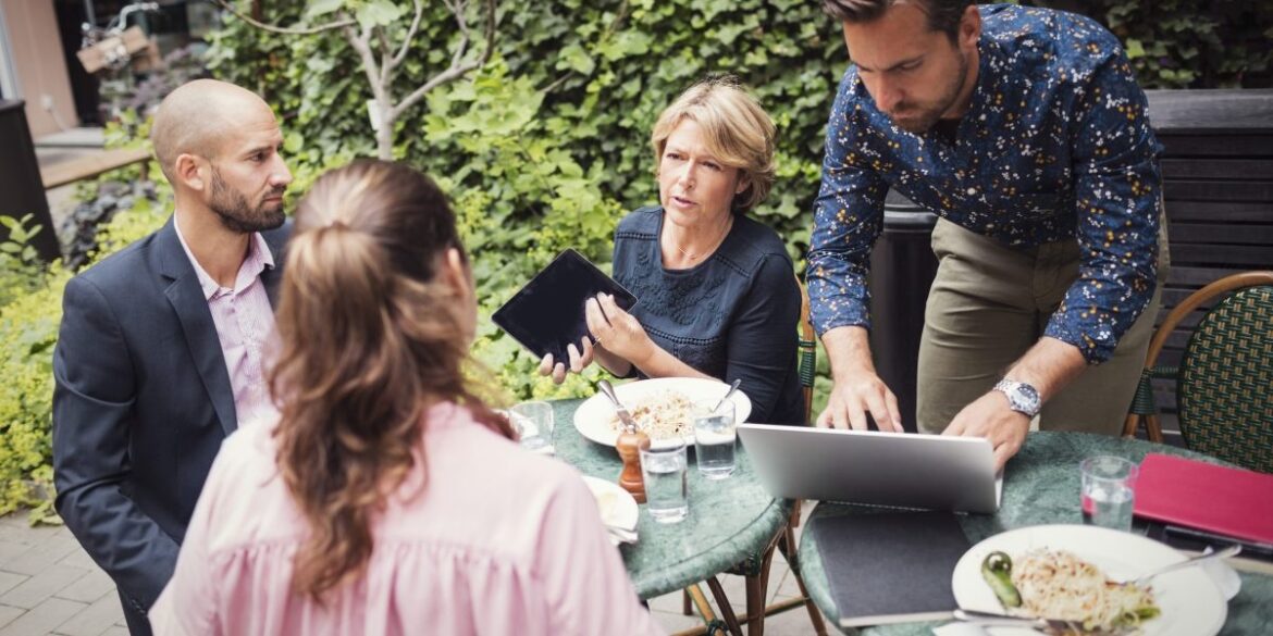 The CEO of a $24 billion Dutch lender has sandwiches once a week with the staff to hear their views and get them on side with cost cuts