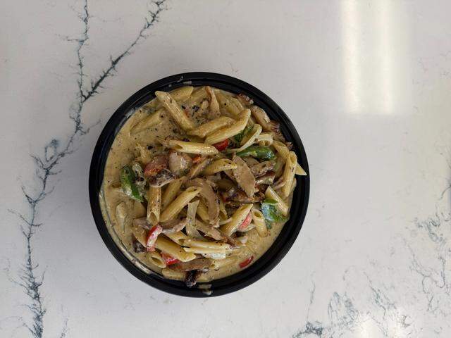Flavaz Slice & Spice, 3306 Manatee Ave. W., recently opened in Bradenton to serve Italian comfort with Jamaican vibes like this jerk pasta dish.