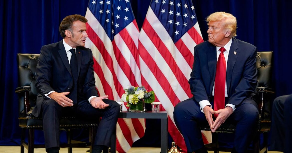 Trump posts private message with Macron, threatens French wine tariffs