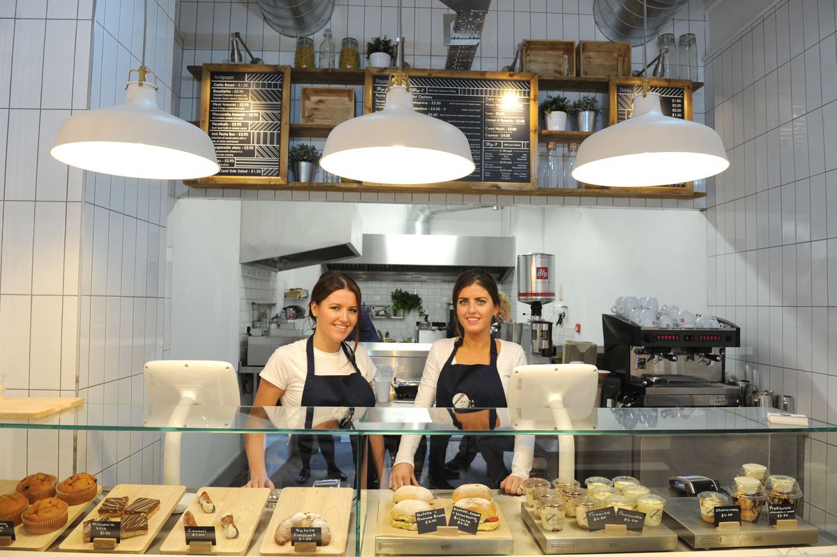 Pasta Cosa owners Talia Baccino and her sister Kayleigh