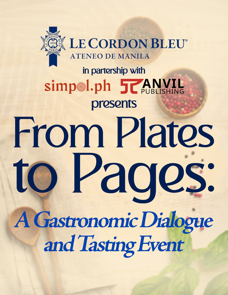 From Plates to Pages: A Gastronomic Dialogue and Tasting | Events