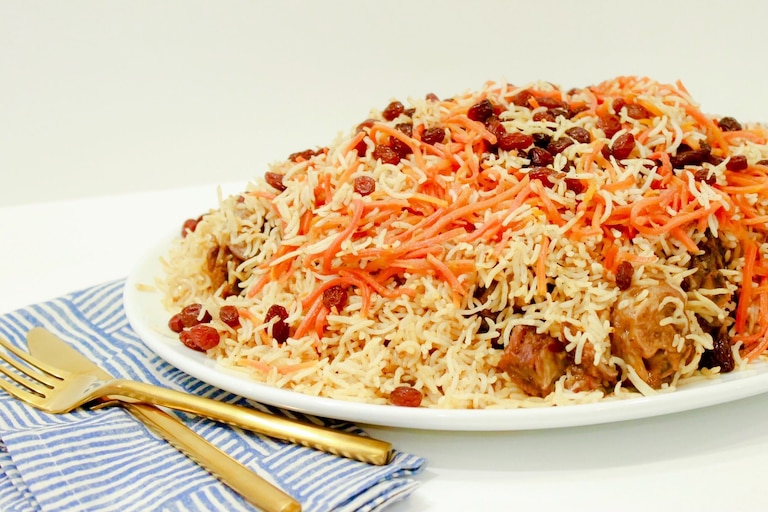 Iman Sediqe's Kabuli Pulao.