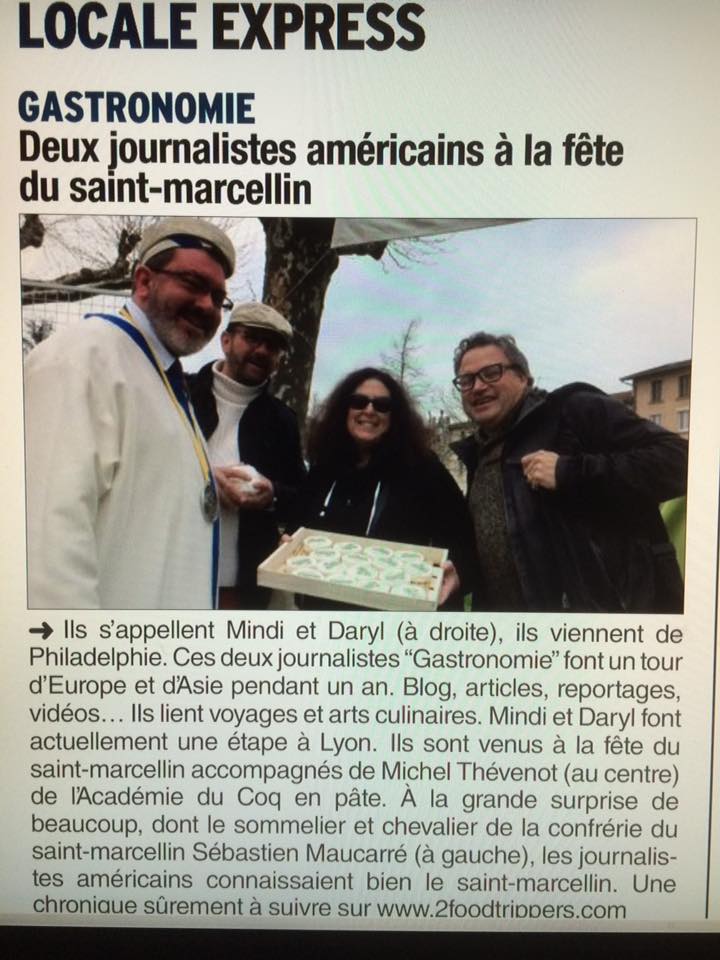 Article Clipping from Le Dauphine