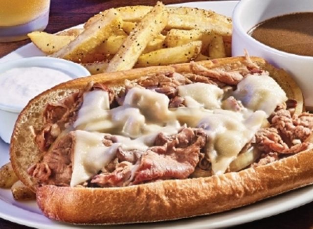 Millers Ale House Slow Roasted Prime Rib French Dip