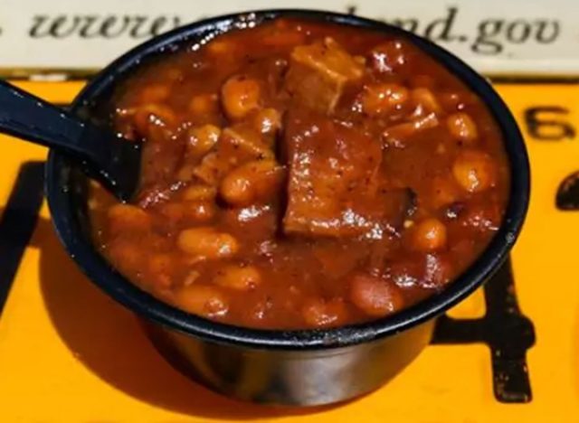 Mission BBQ Baked Beans With Brisket