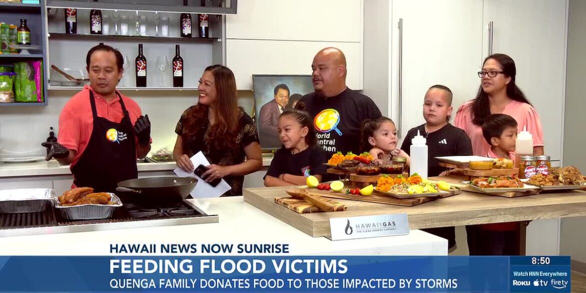 Food truck owners donate meals to Oahu’s North Shore flood victims