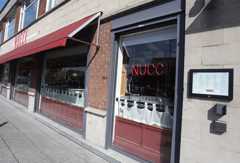 NUCCI on the Antrim Road Belfast.
PICTURE SAOIRSE CAMPBELL