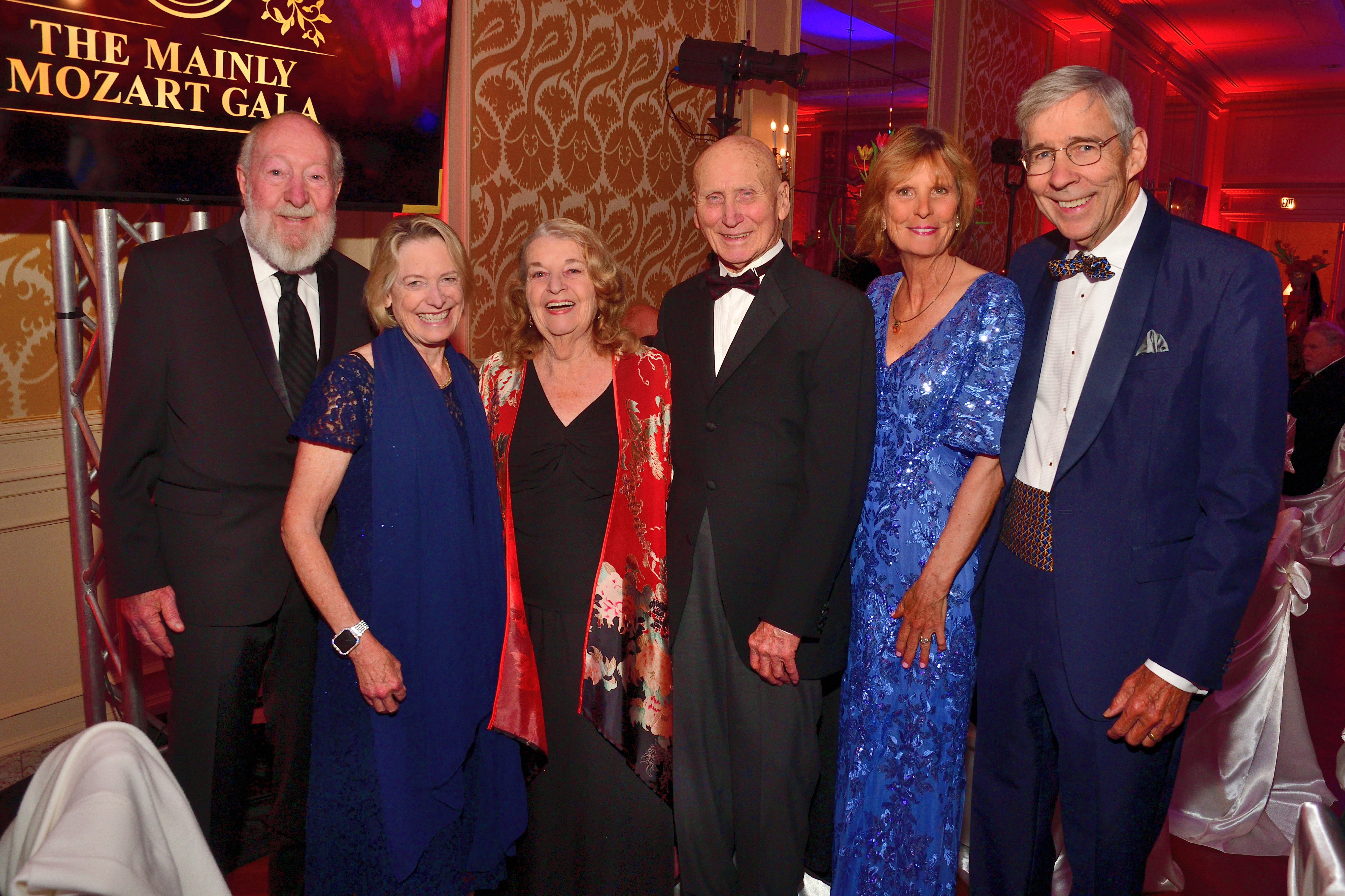 Martin and Cindy Davis, Alexandra Pearson, Paul Meschler, Brita and...