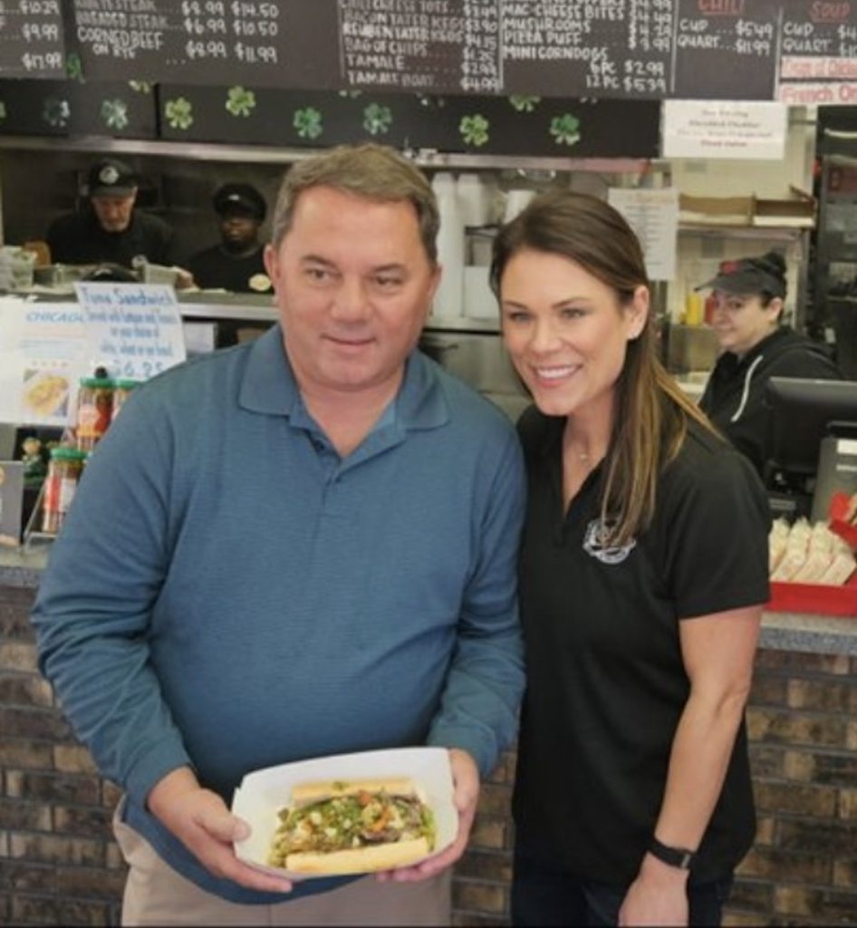 Rep. Rick Ryan at a Feb. 27, 2026 press conference announcing his bill to make the Italian beef the official sandwich of Illinois.
