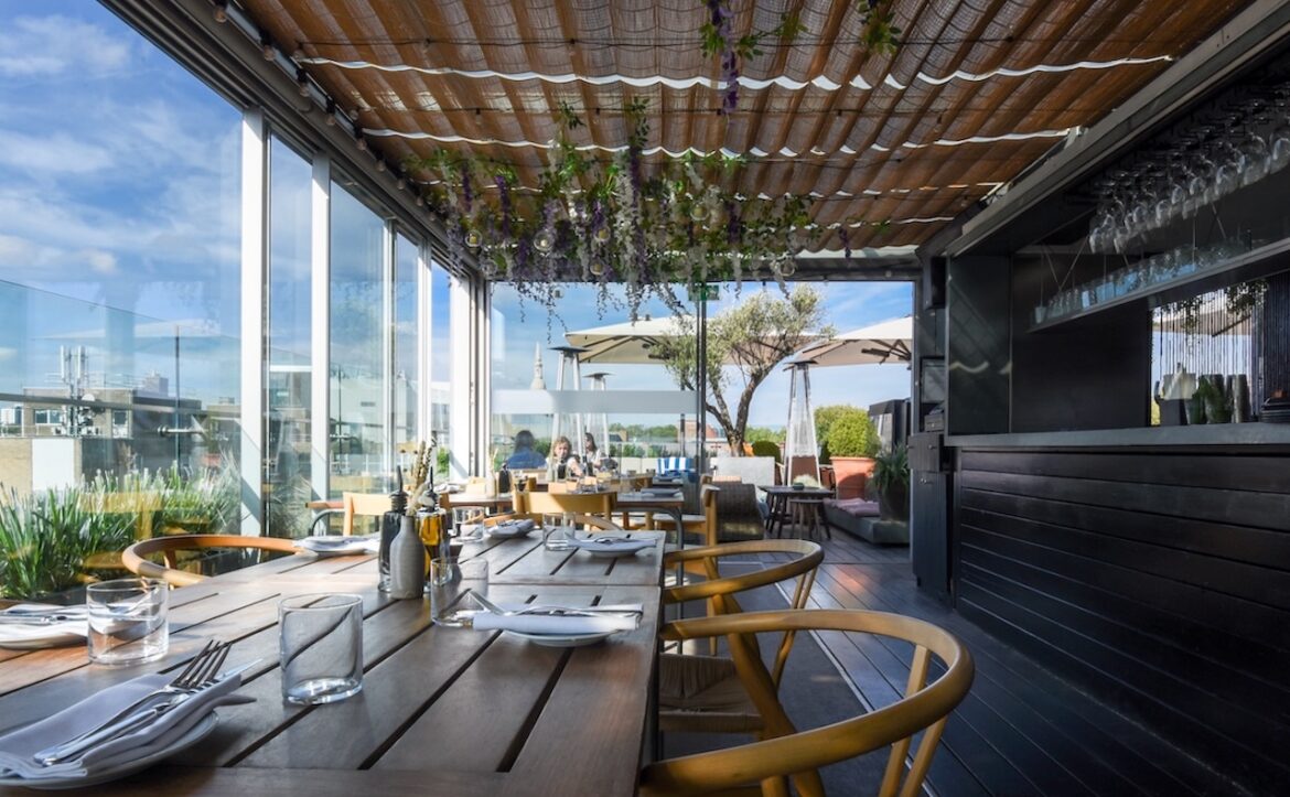 Boundary Rooftop reopens for summer with Mediterranean menu and Analog Culture arts programme
