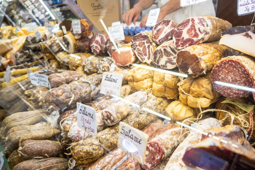 Salumi at La Tradizione in Rome