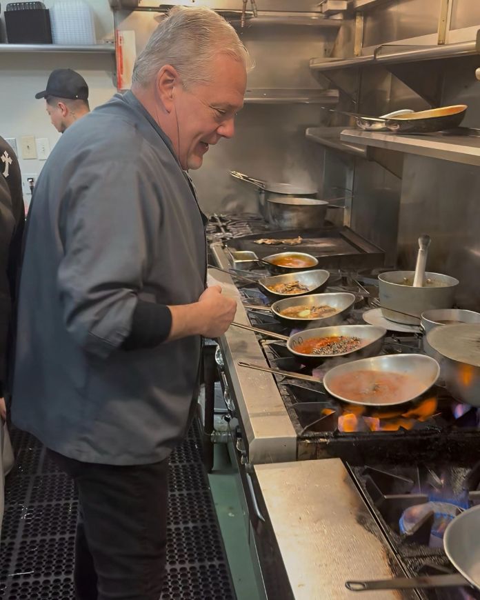 Chef Kevin Fitzgerald in Sardella's Kitchen