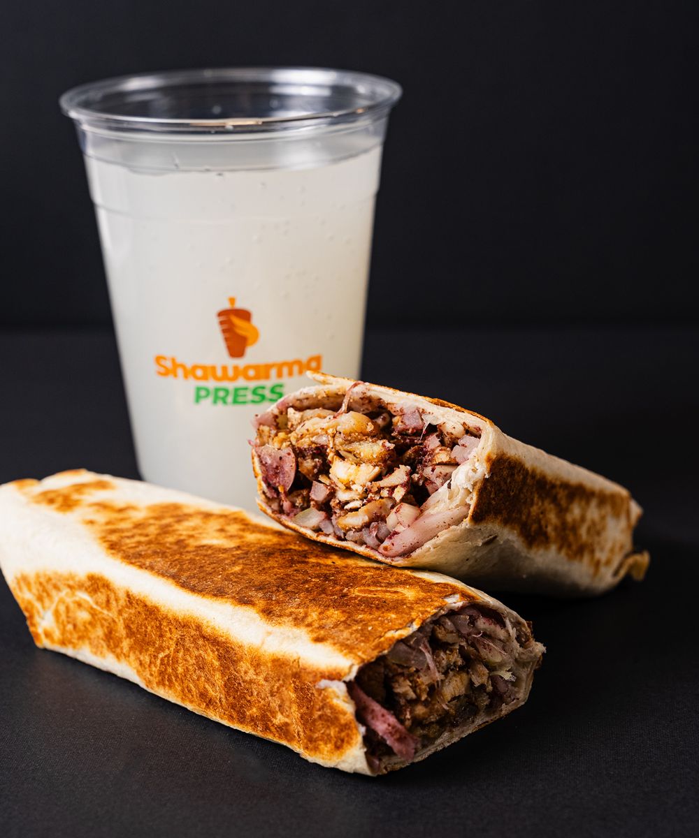 Shawarma Press Introduces Sumac Chicken Shawarma Wrap