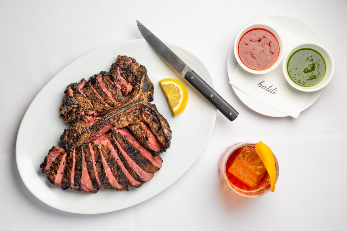 Steak at Baldi