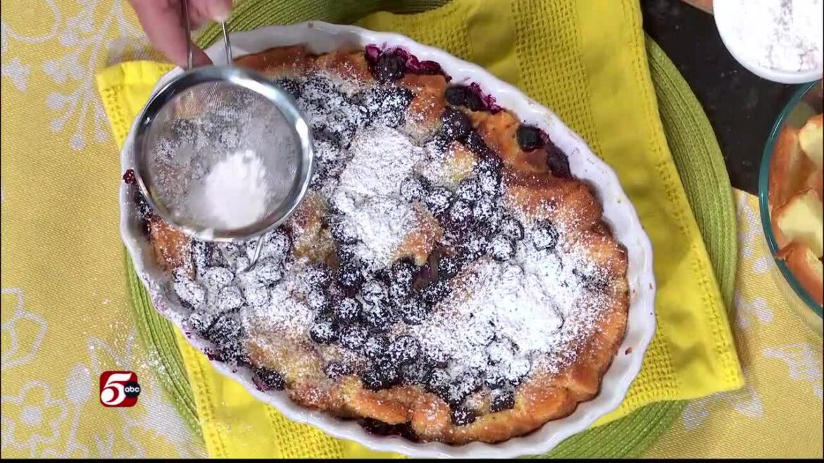 Overnight Blueberry French Toast Bake